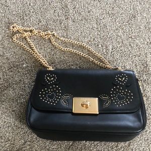 Coach Large Cassidy Crossbody with Heart Bandana